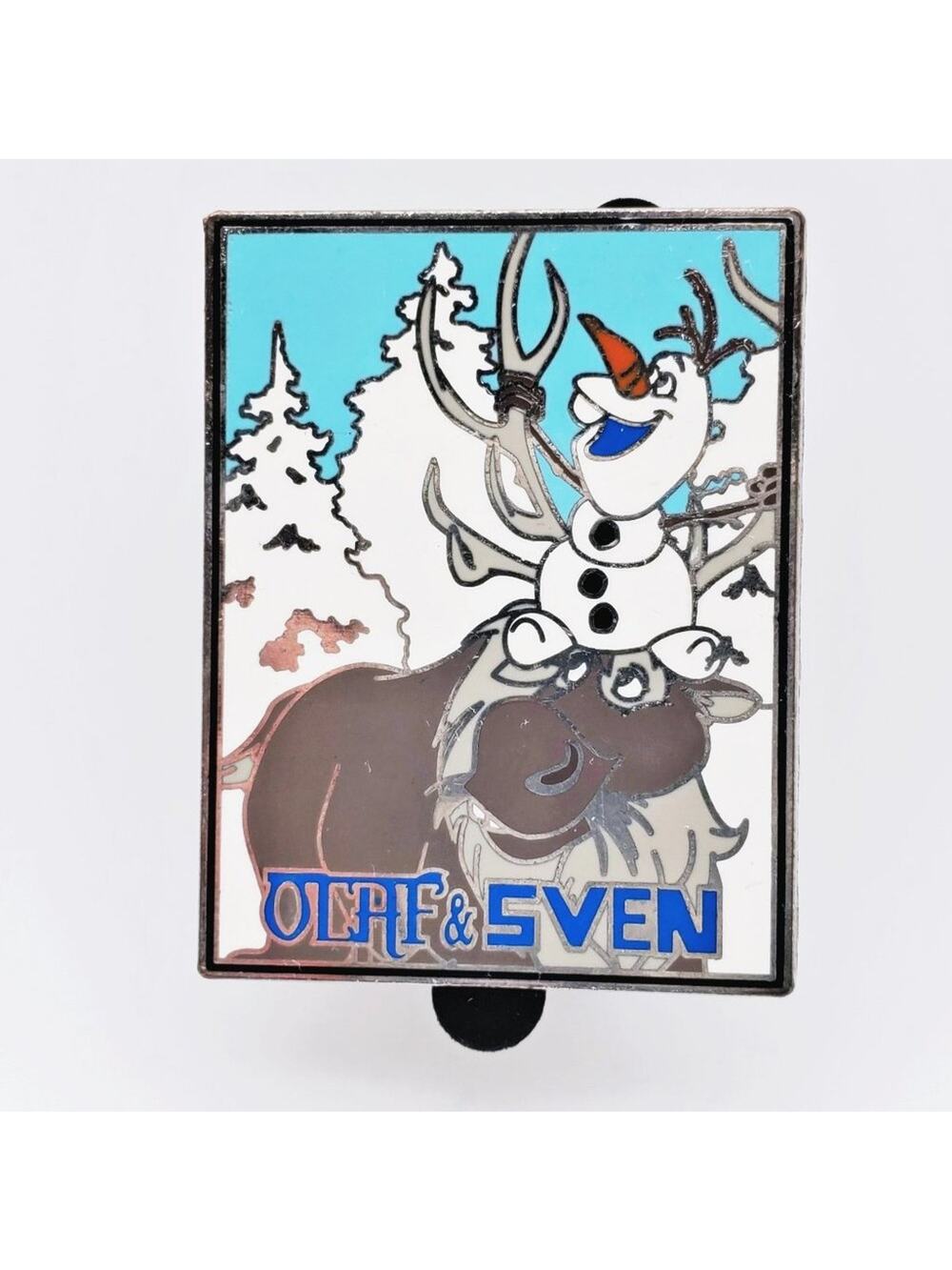 Disney's Olaf and Sven Enamel Pin